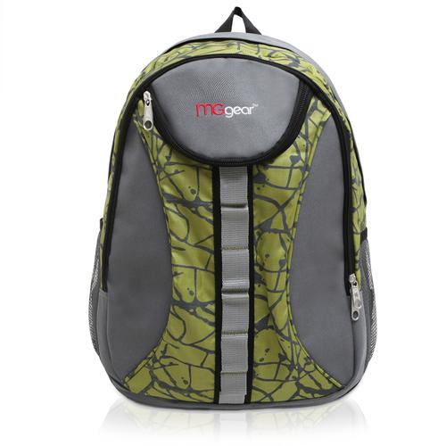 18 Inch Student Hiking Sports Backpack Green