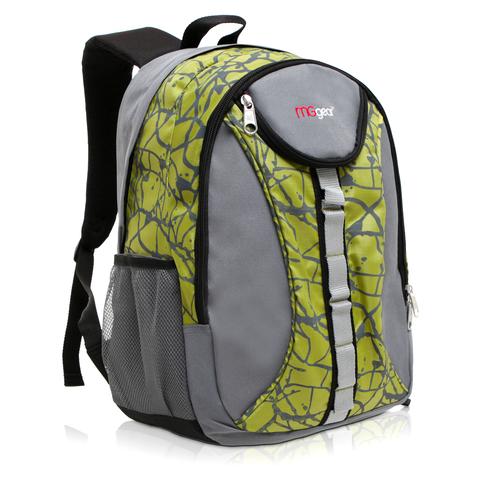 18 Inch Student Hiking Sports Backpack Green