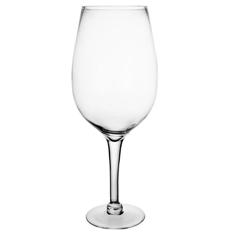 20 Inch Giant Clear Wine Glass Novelty Stemware / Champagne Magnum Chiller - MyGift Enterprise LLC