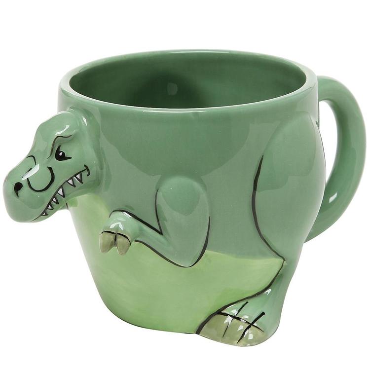 3-D Shaped T-Rex Dinosaur Design Ceramic Mug - MyGift Enterprise LLC