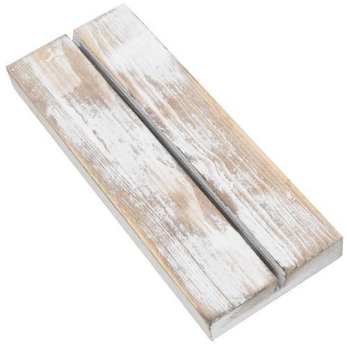 5 x 6 Inch Mini Tabletop Chalkboard Signs with Whitewashed Wood Base, Set of 4 - MyGift