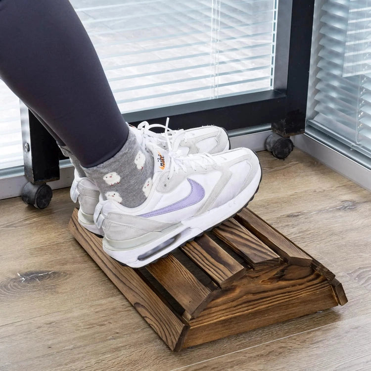 How To Make a Curved Ergonomic Foot Rest - for Under your Desk