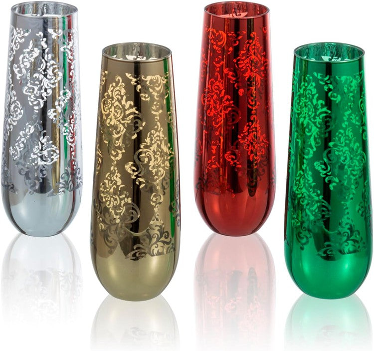 Slim champagne flutes discount