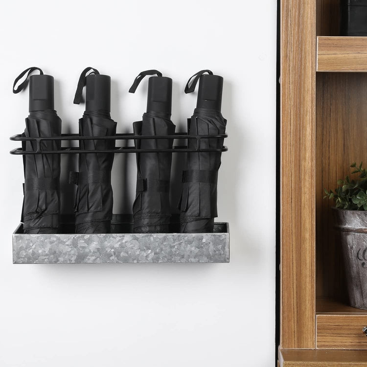 Umbrella holder top for entryway