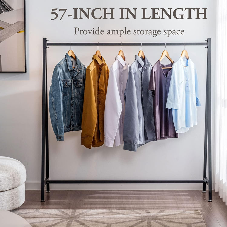 Clothing Rack with Drawers - Standalone Garment Rack to Hang