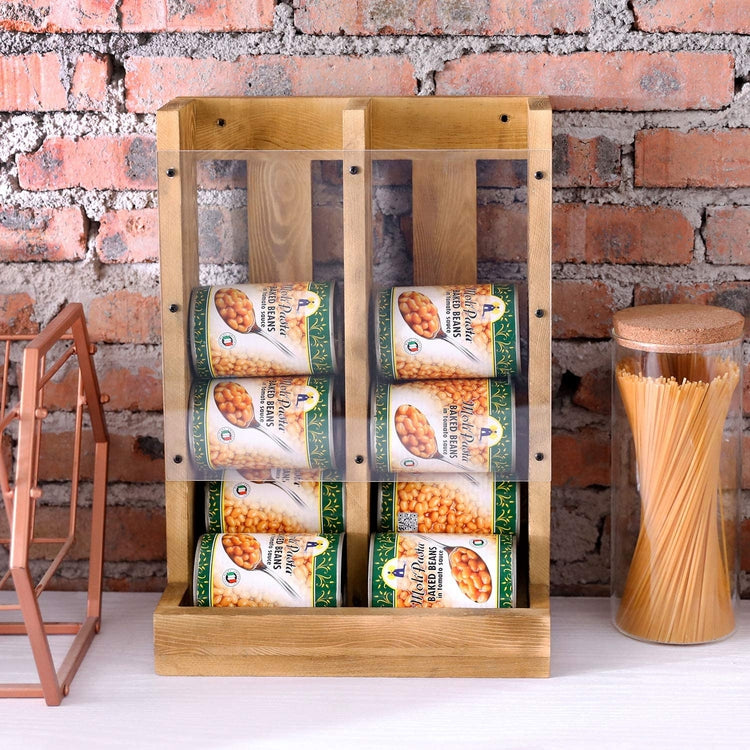 Wall mounted can organizer best sale