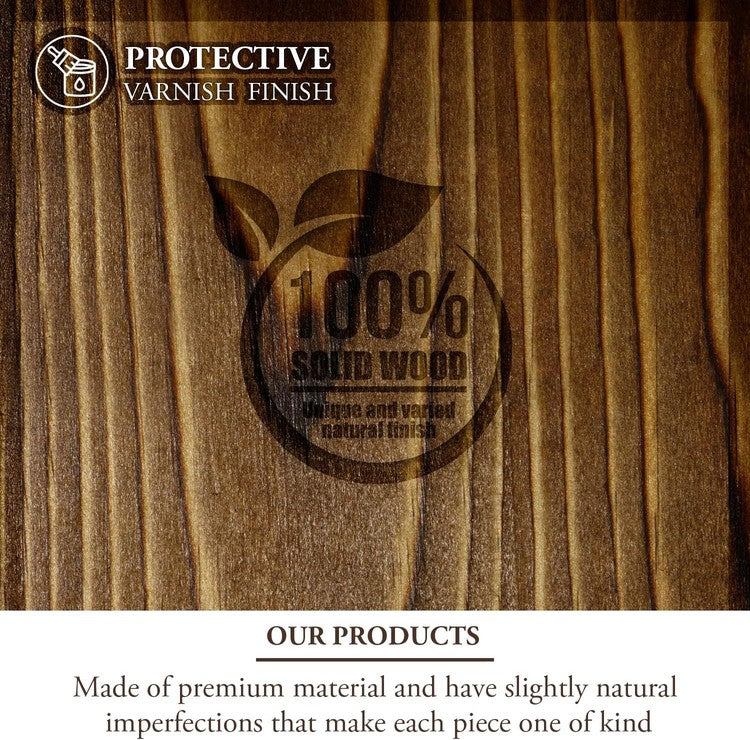 Brown Wood Championship Ring Holder, 20-Peg Fraternity, Class Rings Display Case-MyGift