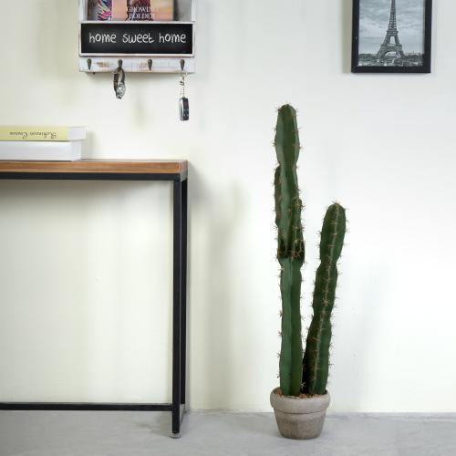 Artificial Cactus with Cement Planter, 36 inch - MyGift