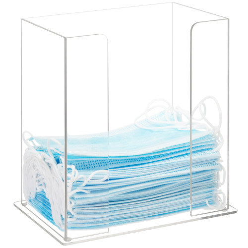 Premium Clear Acrylic Face Mask/Gloves Dispenser-MyGift