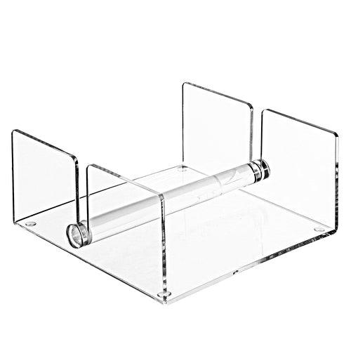 Clear Acrylic Napkin Holder w/ Weighted Arm-MyGift