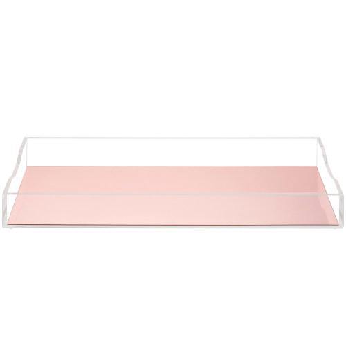 Rose Gold Acrylic Bathroom Storage Tray - MyGift