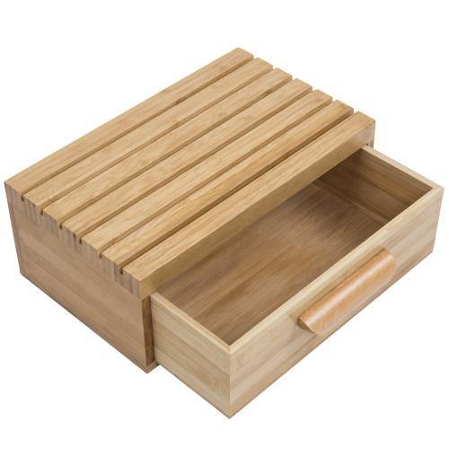 Bamboo Challenge Coin/Casino Chip Display with Drawer - MyGift