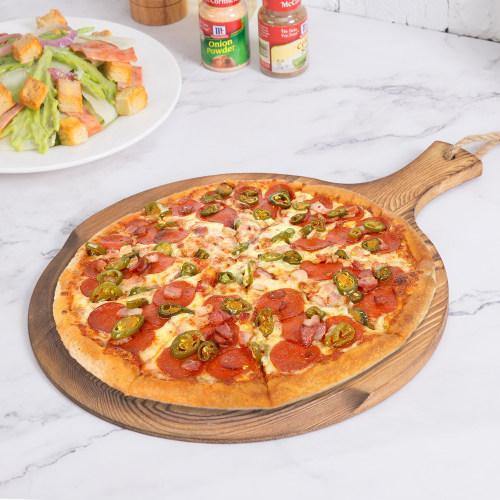 Burnt Wood Pizza Peel Board - MyGift