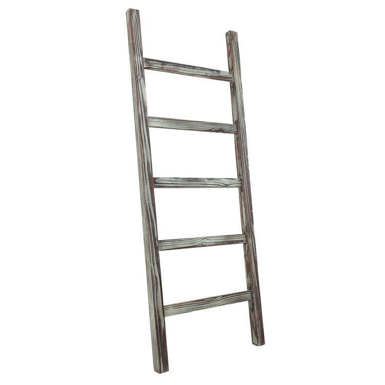 Decorative Rustic Barnwood Ladder - MyGift