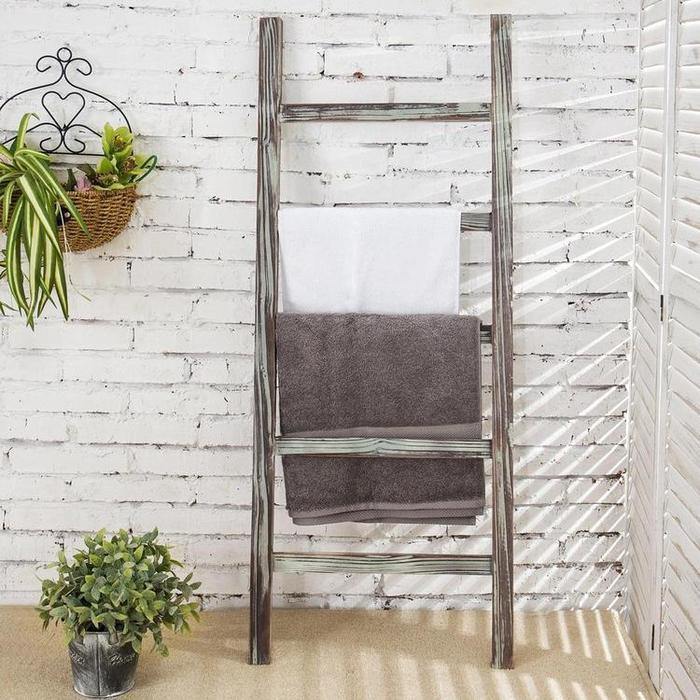 Decorative Rustic Barnwood Ladder - MyGift