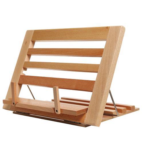 Folding Alder Wood Cookbook Holder - MyGift