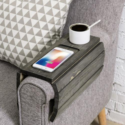 Couch arm shop table tray