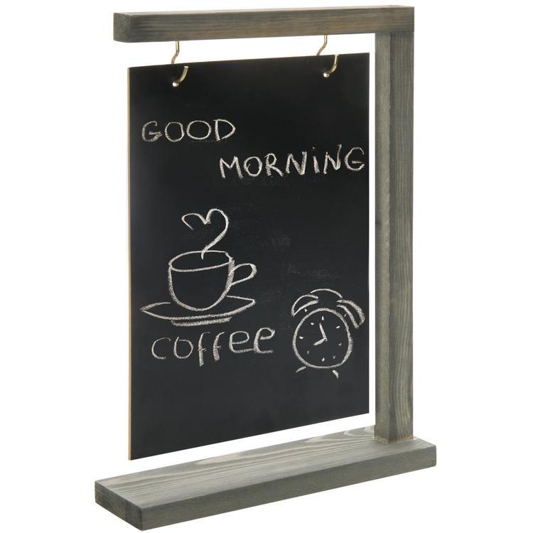 Hanging Tabletop Chalkboard Sign - MyGift