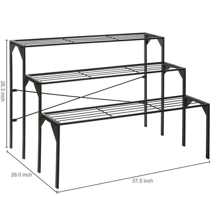 Industrial Metal Shelf Plant Display Rack - MyGift