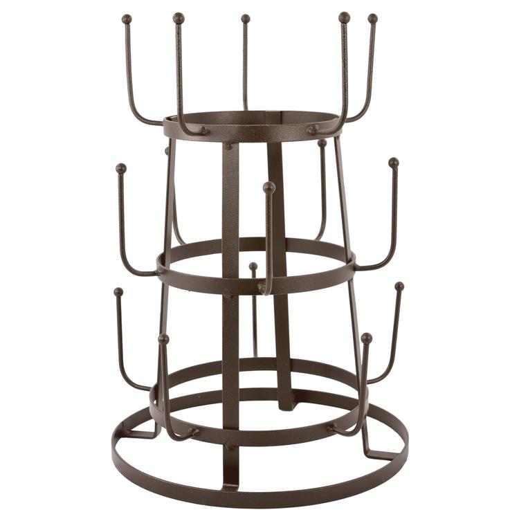 Iron Forged Standing Mug Rack