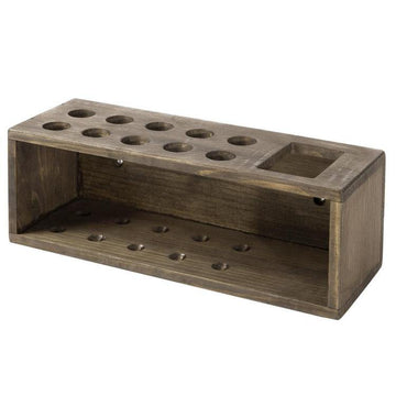 Rustic Wood Dry Erase Marker Holder - MyGift