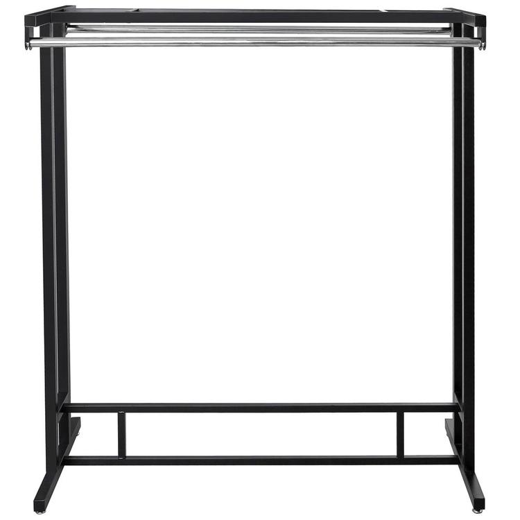 Stainless Steel Double Rod Hangrail Garment Floor Display Rack - MyGift Enterprise LLC