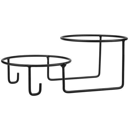 Tabletop Black Metal Wire Pizza Pie Holder Stand - MyGift