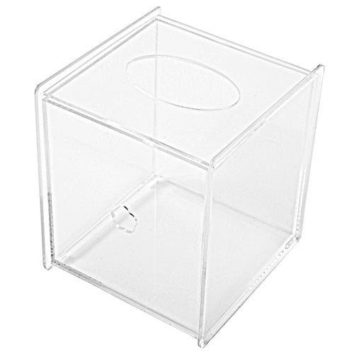 Clear Acrylic Tissue Box Cover, Square-MyGift