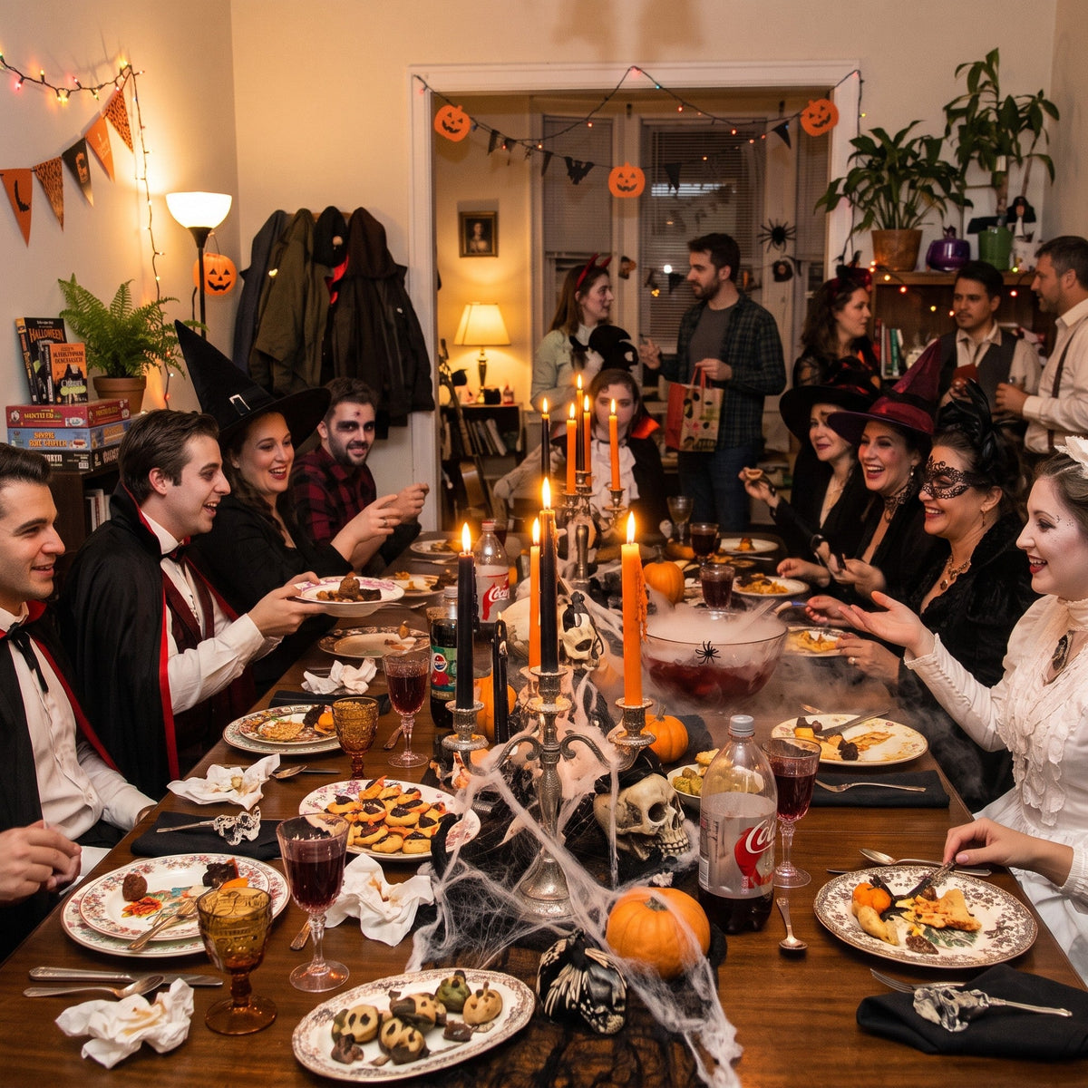 Halloween Dinner Party Ideas for a Spooky Night In