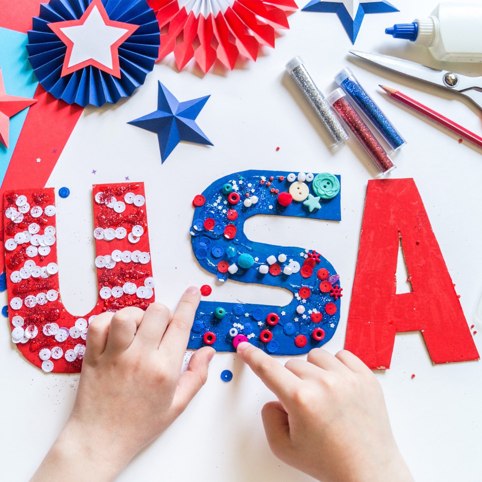 Kid-Friendly Fourth of July Crafts That Double as Décor