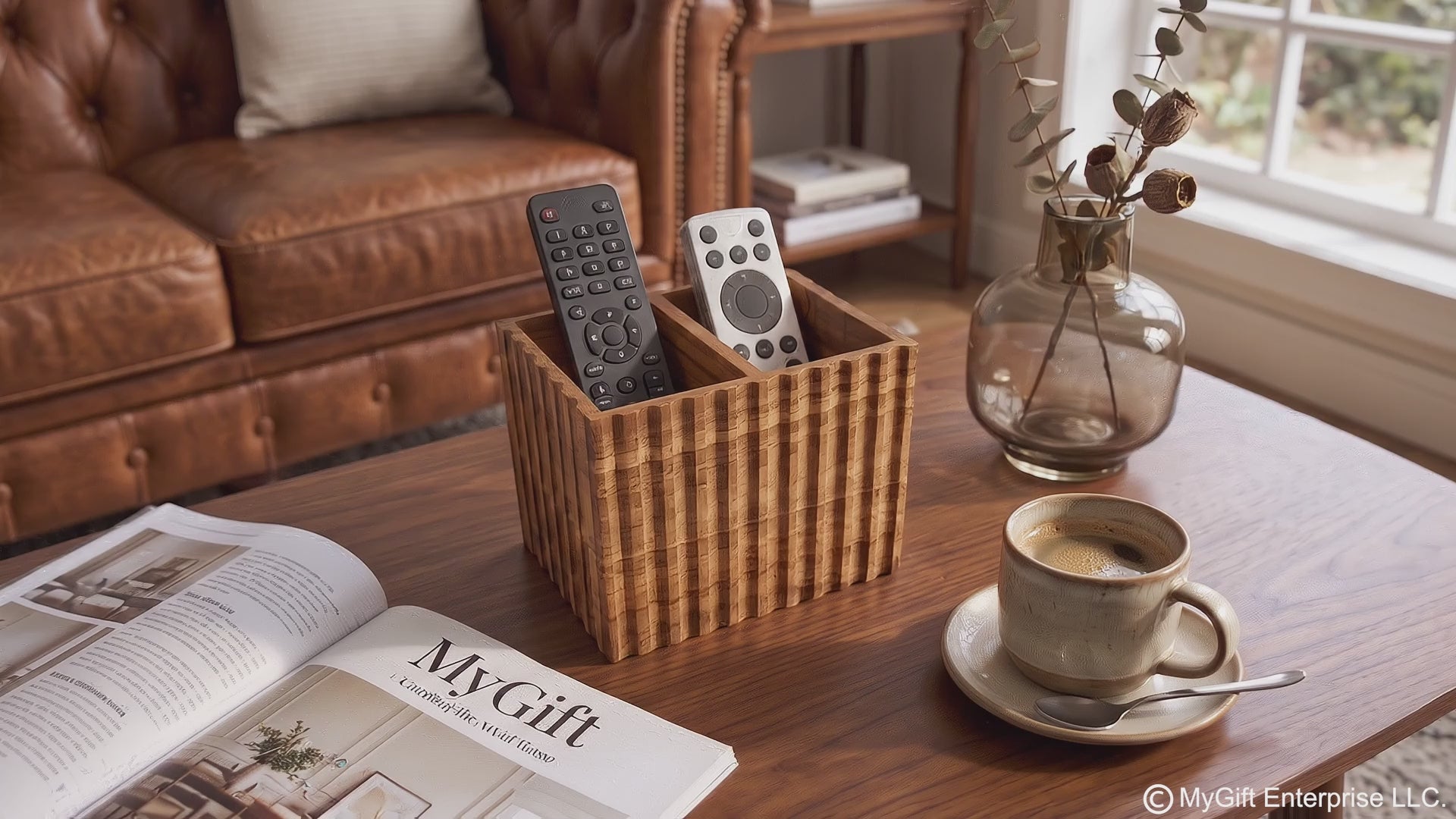 Load video: Fall home in cozy weather