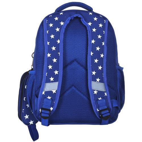 16-Inch Kids' Blue & White Stars & Stripes School Backpack - MyGift