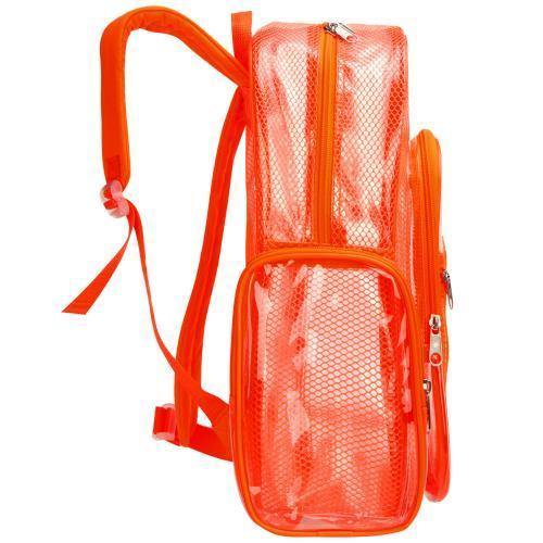Orange mesh backpack shop