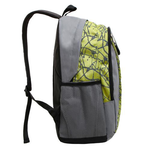 18 Inch Student Hiking Sports Backpack Green
