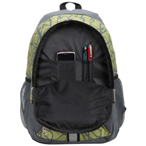 18 Inch Student Hiking Sports Backpack Green