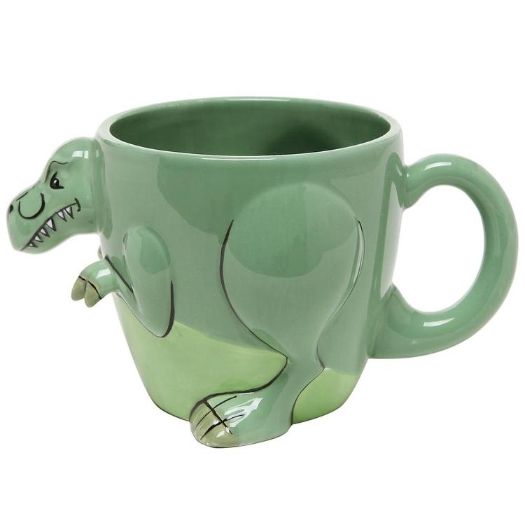 3-D Shaped T-Rex Dinosaur Design Ceramic Mug - MyGift Enterprise LLC