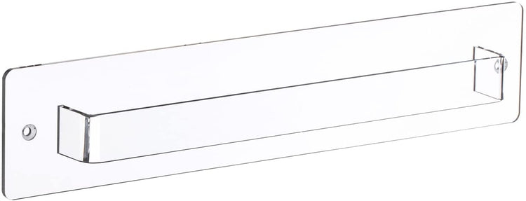 Wall Mounted Clear Acrylic Sunglasses Hanger Rack, Eyewear Display Rail Holder-MyGift