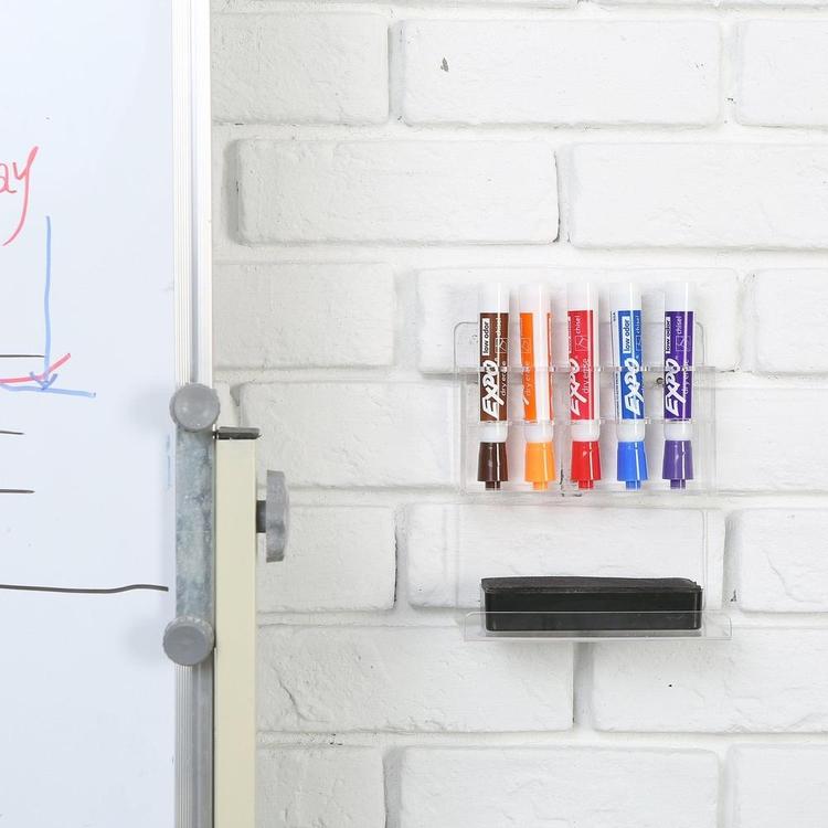 Clear Acrylic Dry Erase Marker and Eraser Holder, Set of 2 – MyGift