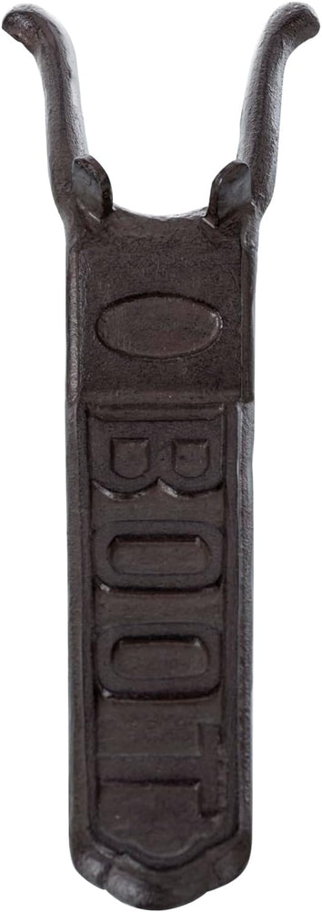 Heavy Duty Cast Iron Boot Jack and Shoe Remover with Embossed Boot Lab –  MyGift