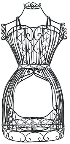black dress form mannequin Female Miniature Dress Form Black