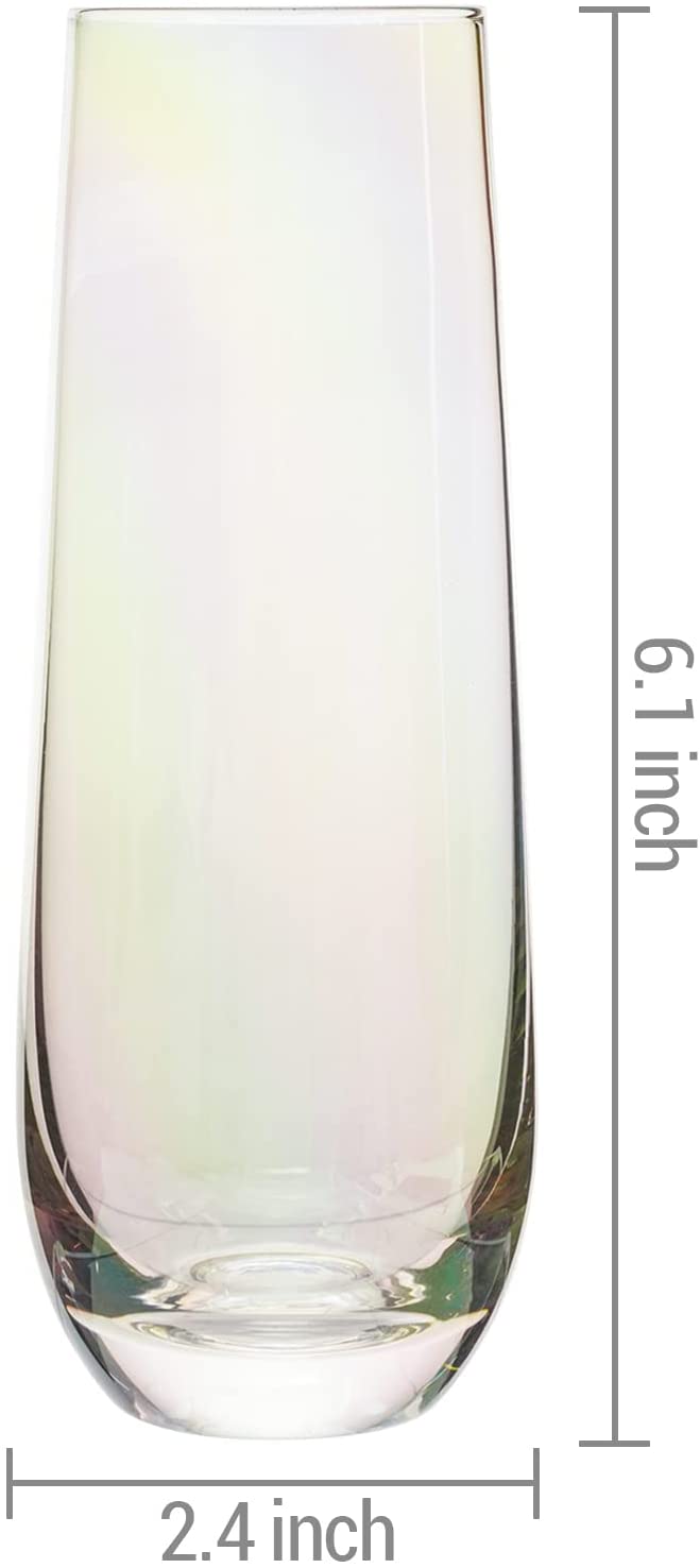 MyGift Champagne Flutes - Thumbnail 5