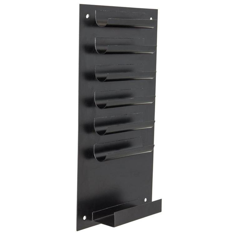 Metal Dry Erase Marker and Eraser Holder, Black (Set of 2) - MyGift