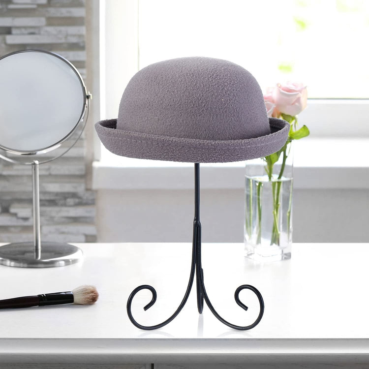 Brass Tone Metal Wire Hat Holder Display Rack-MyGift