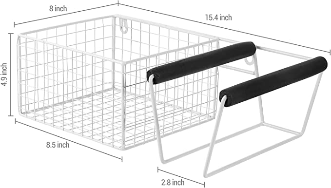 Wall Mounted Racket Holder, Tennis Balls and Racquet Display Sport Equipment Organizer-MyGift