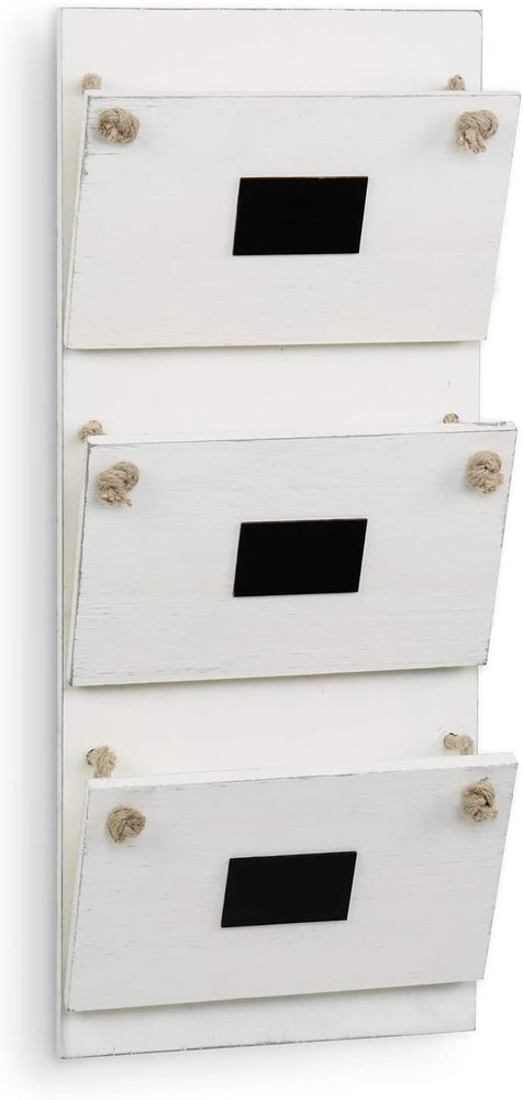 White mail organizer wall mount online