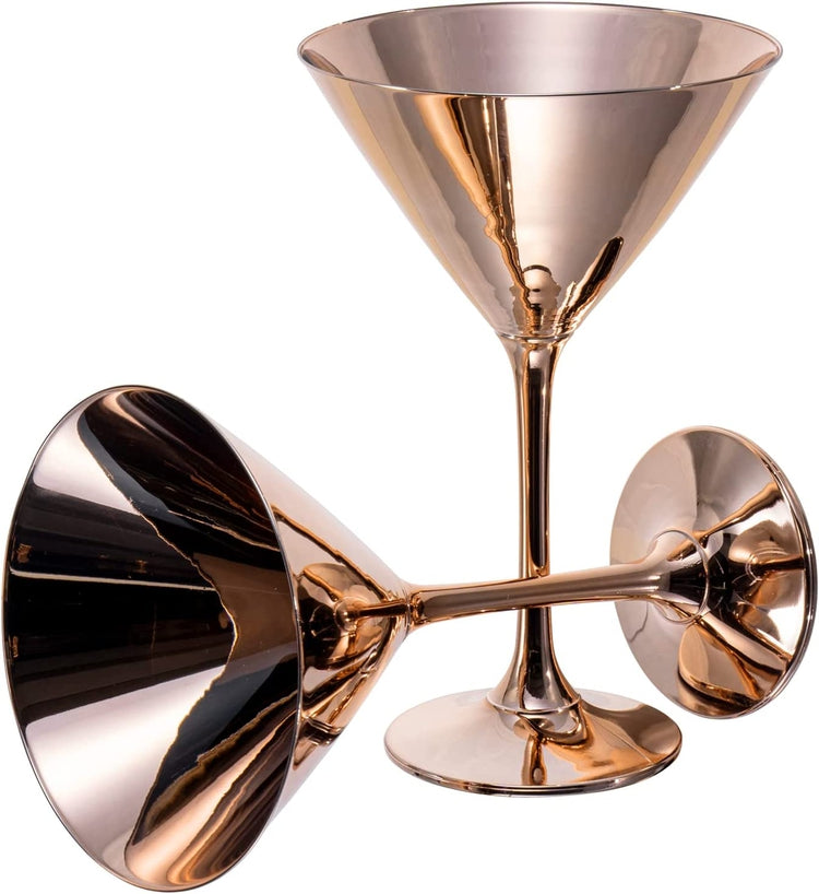 Stainless Steel Martini Glasses for sale
