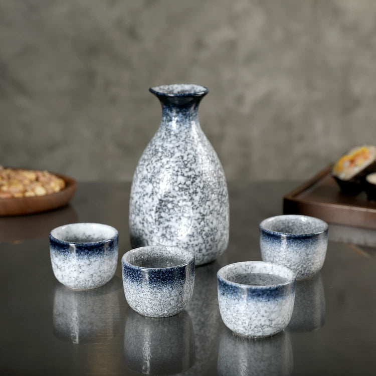 Sake Set Taisei - Sake Cups - Ceramic Sake Sets - My Japanese Home