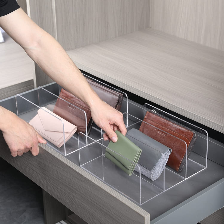 Acrylic purse storage best sale