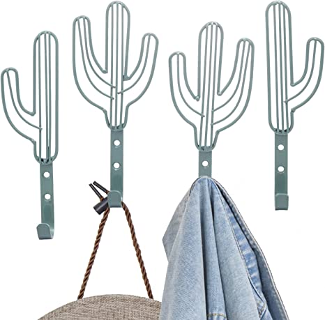Cactus towel hooks deals