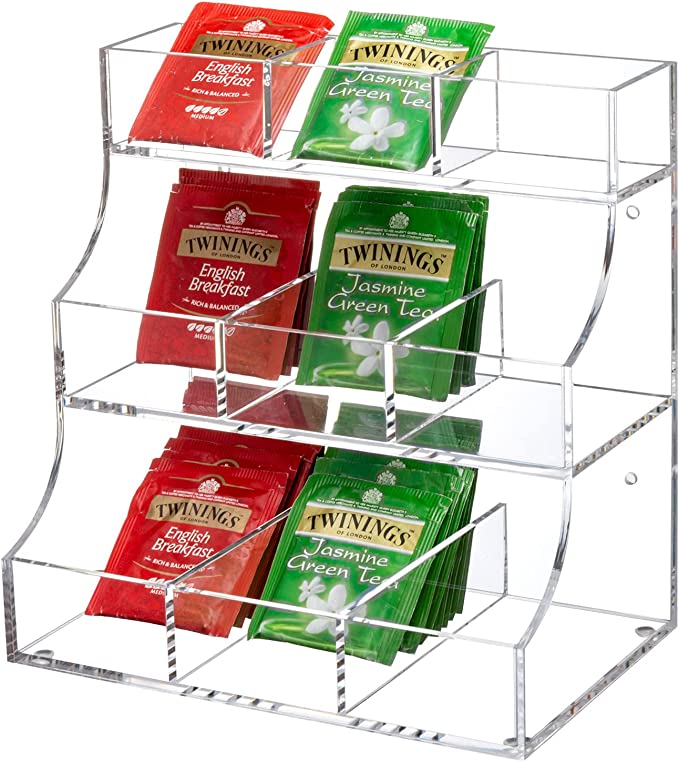 Transparent Tea Box Transparent Tea  Acrylic Multi-function Box - Tea Bag  Organizer - Aliexpress